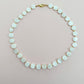 Mother of Pearl Disk Necklace