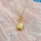 Seashell Toggle Necklace