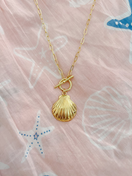 Seashell Toggle Necklace