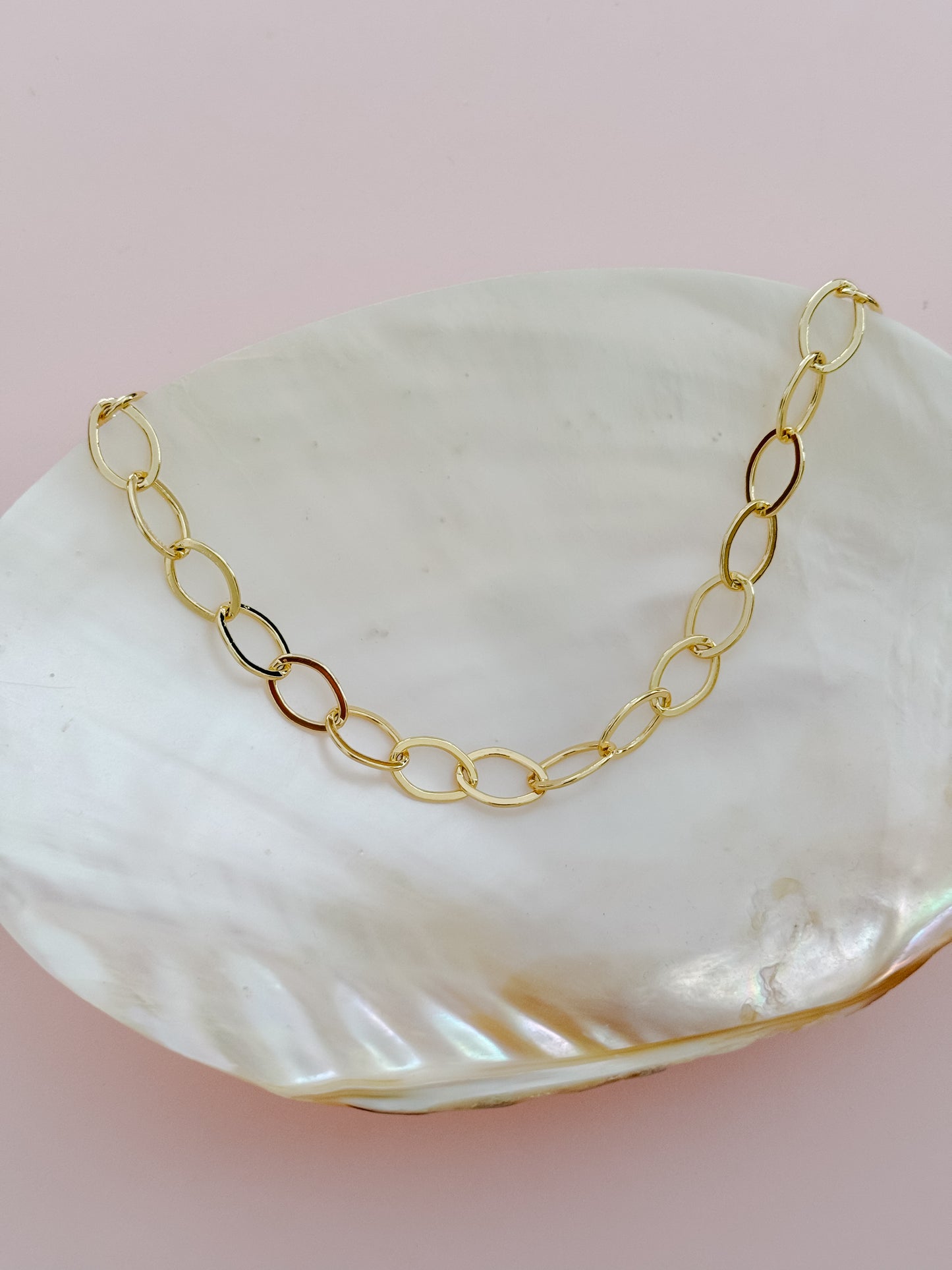 Oval Chain Necklace
