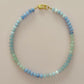 Ocean Blues Beaded Necklace