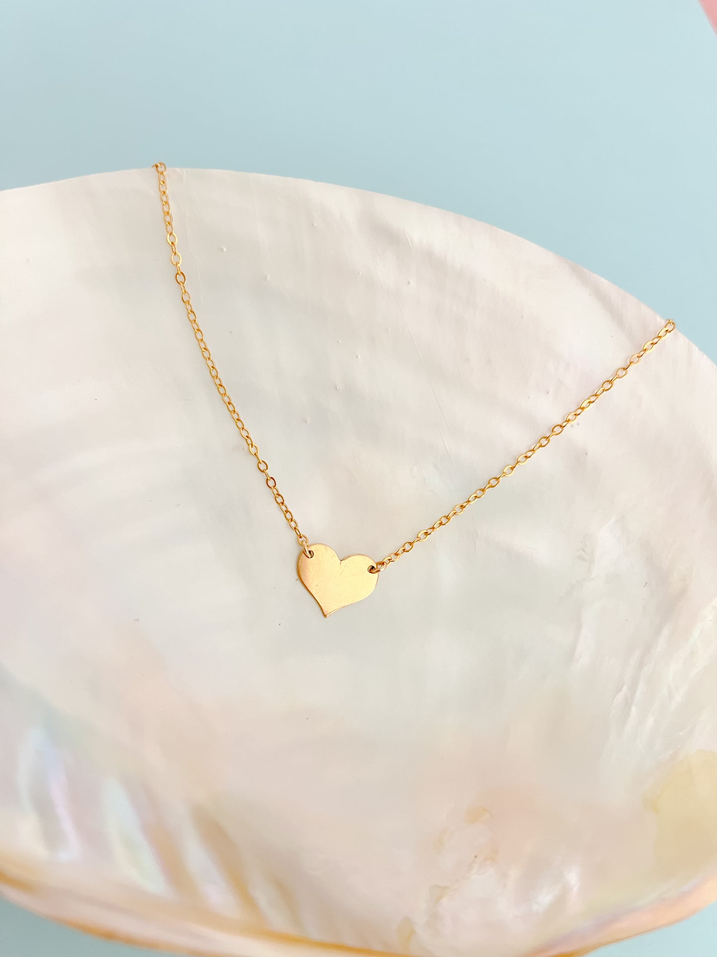 Gold Filled Heart Necklace