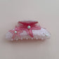 Rosey Pink Starfish Hair Clip