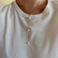 Pearl Lariat Necklace
