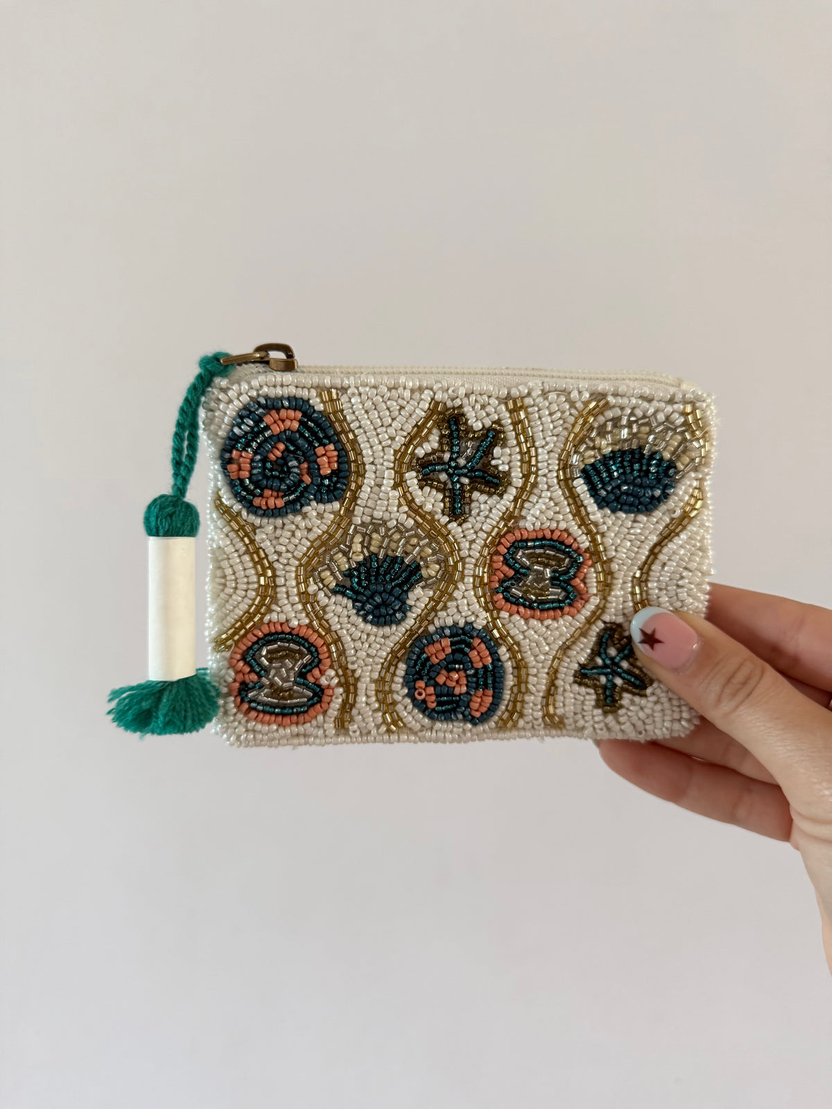 Starfish & Shells Coin Pouch