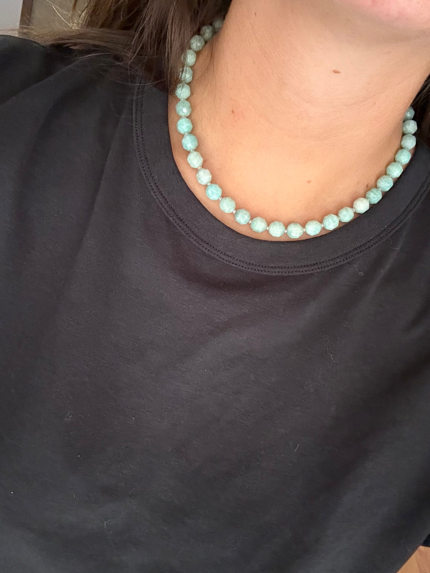 Amazonite Necklace for Dlydah