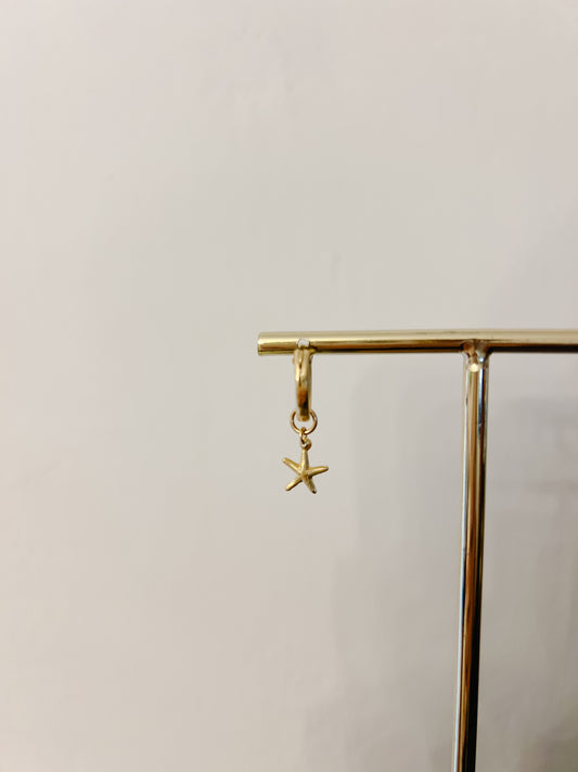 Gold Filled Starfish Earring Charms