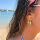 Tiny Nautilus Shell Earrings