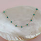 Teal Quartz Layering Necklace