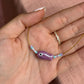 Purple Fish Necklace
