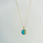 Blue Sun Necklace