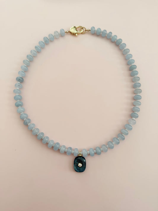 Dew Drop Beaded Necklace