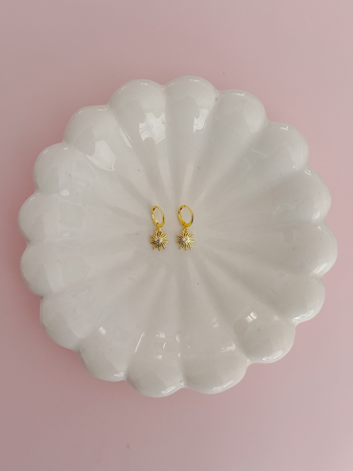 Wavy Sun Earrings