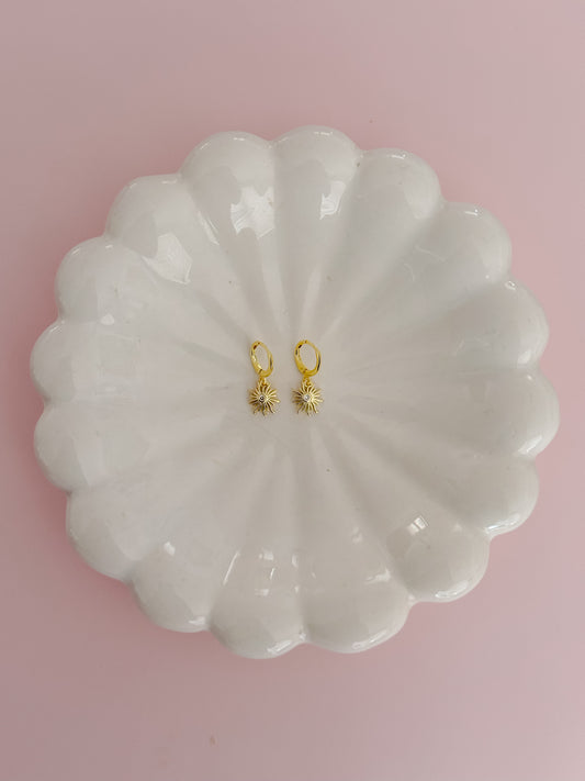 Wavy Sun Earrings