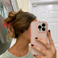 Rose Bow Hair Claw Clip