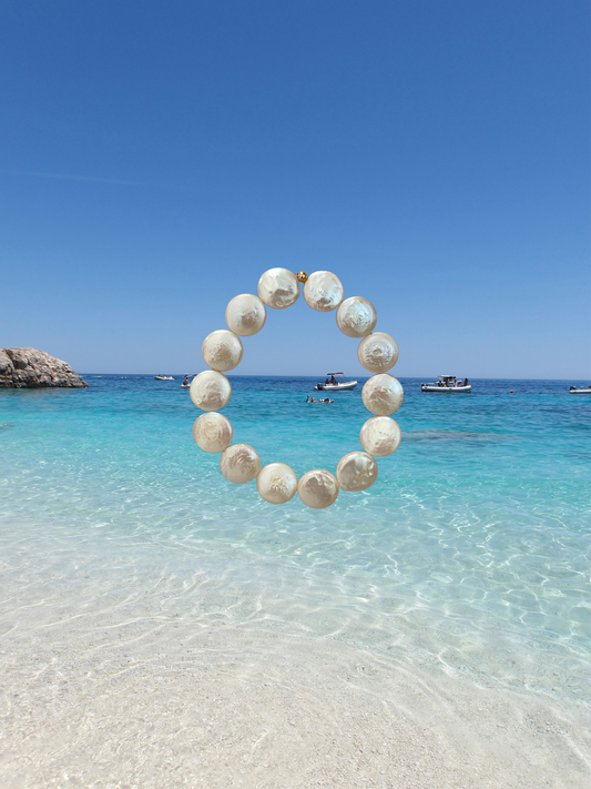 Pearl Coin Bracelet
