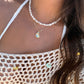 White Pebble Necklace