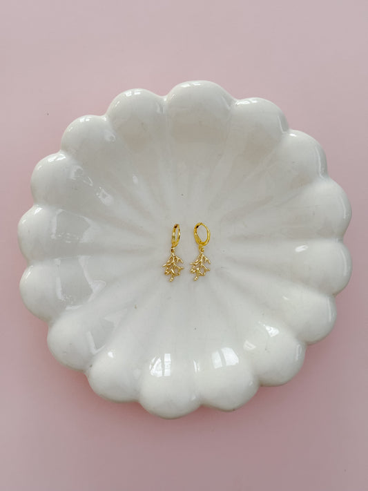 Coral Earrings
