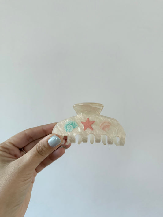 Shell & Starfish Hair Clip
