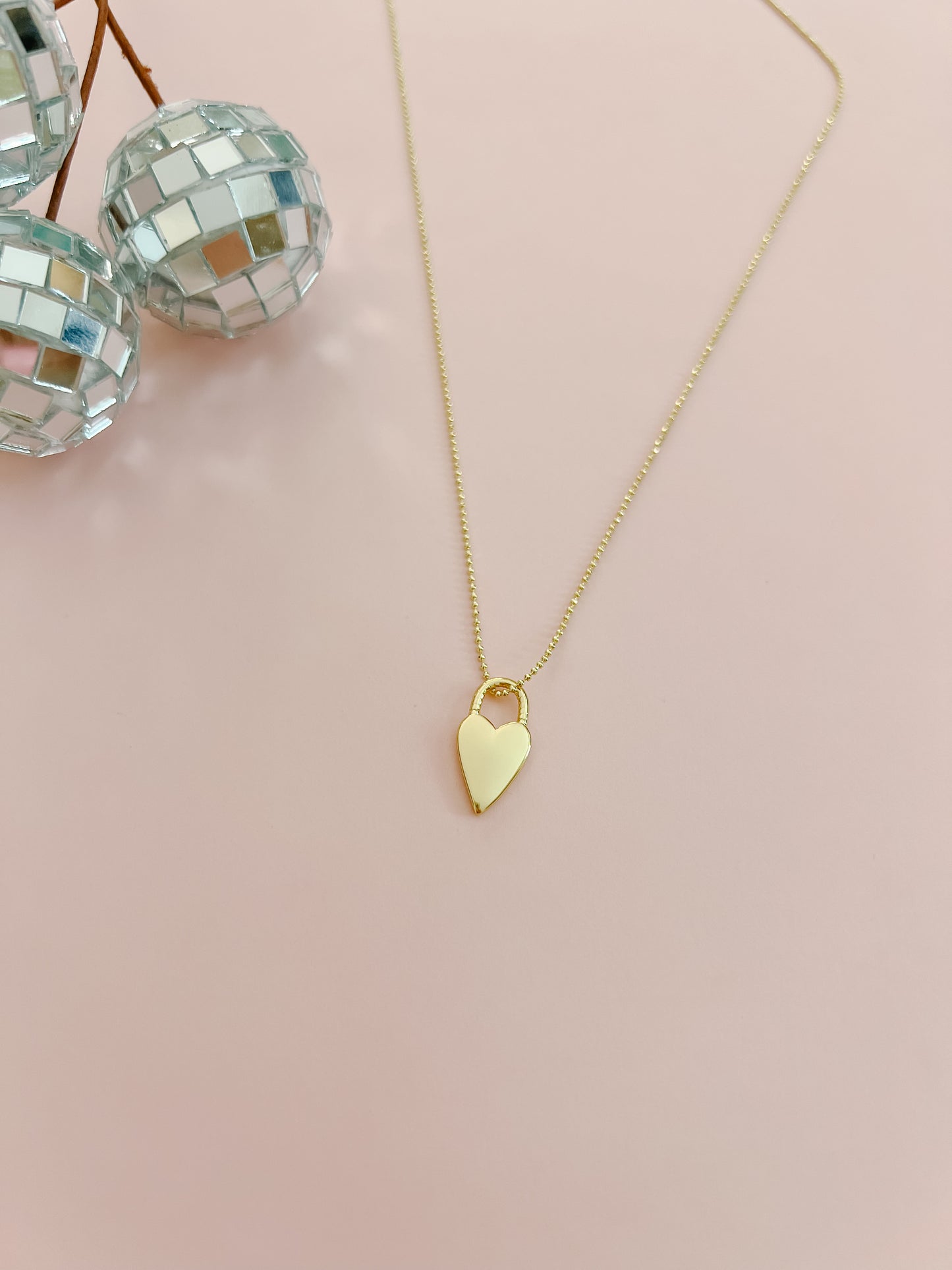 Heart Lock Necklace