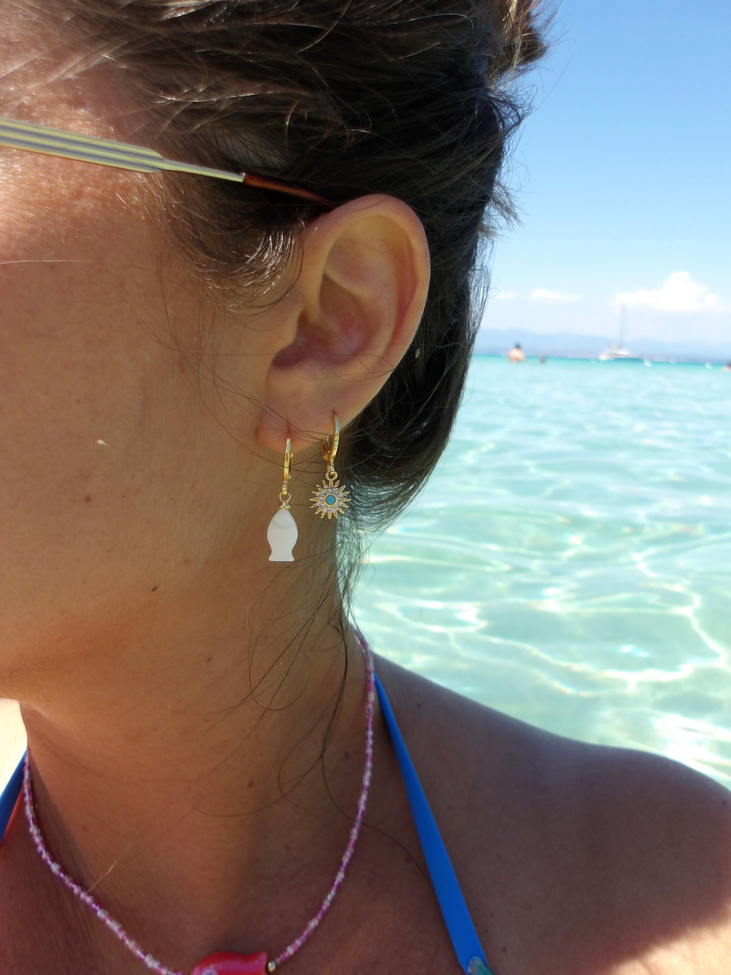 Shell Fish Earrings