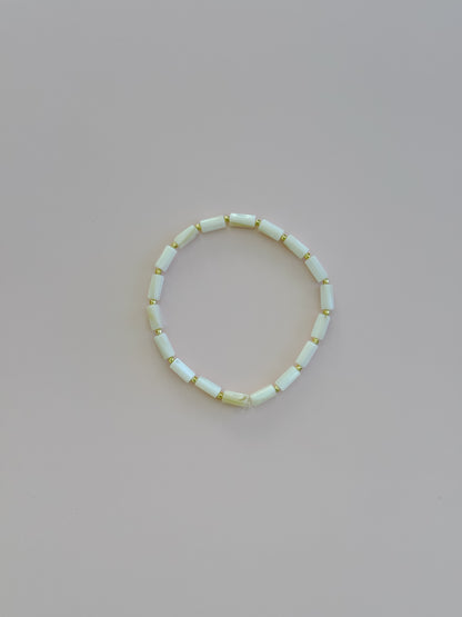 Cylinder Shell Bracelet