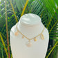 Real Seashell Charm Necklace