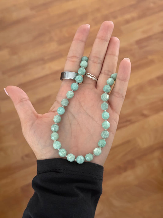Amazonite Necklace for Dlydah