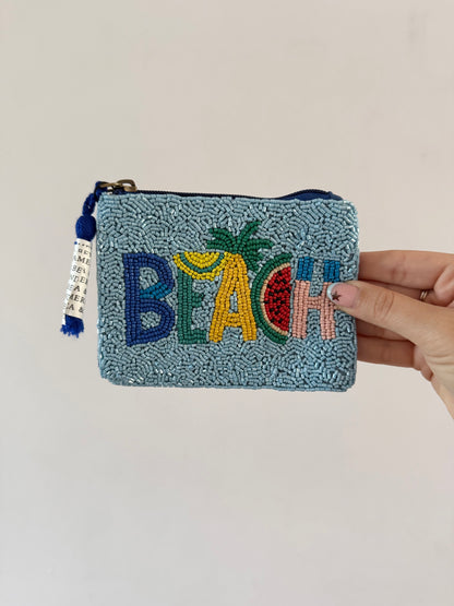 Beach Coin Pouch