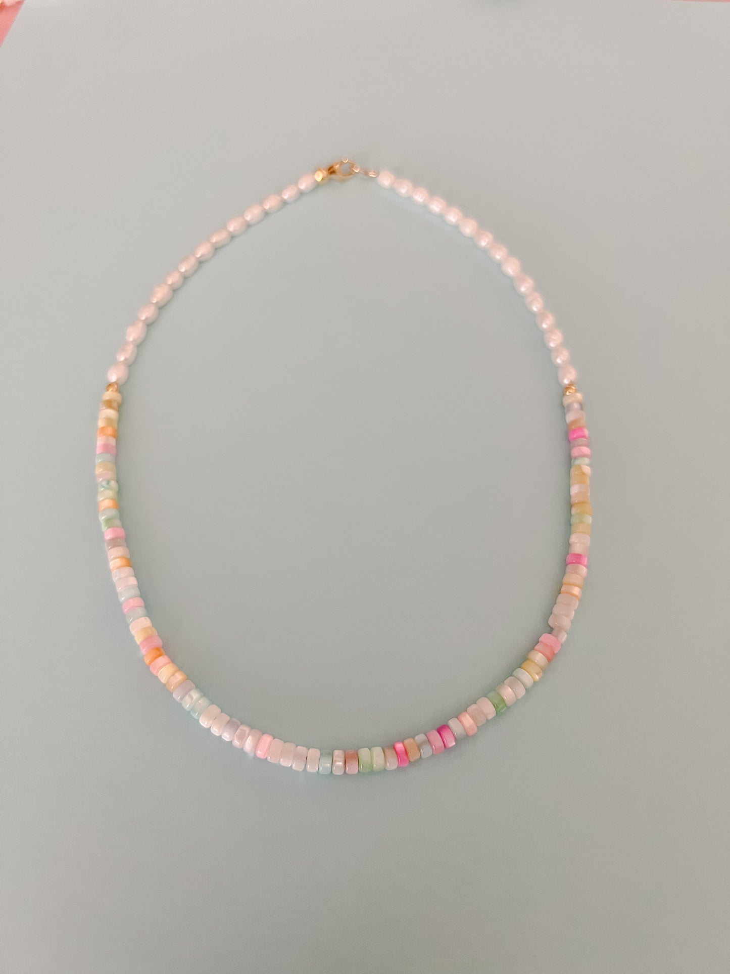 Pretty Pastels Shell Necklace