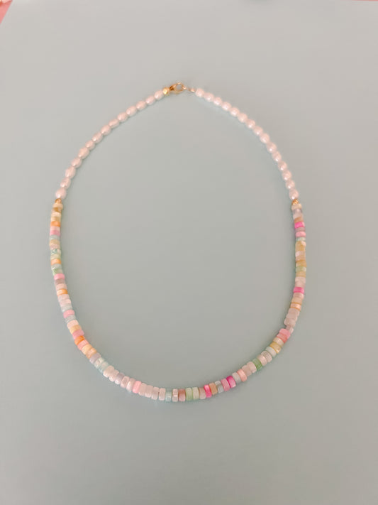 Pretty Pastels Shell Necklace