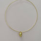 Gold Shell Collar Necklace