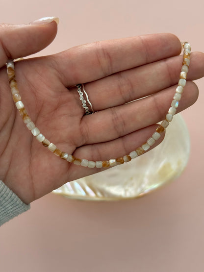 Chai Drum Beaded Necklace