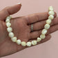 Cream Shell Nugget Necklace