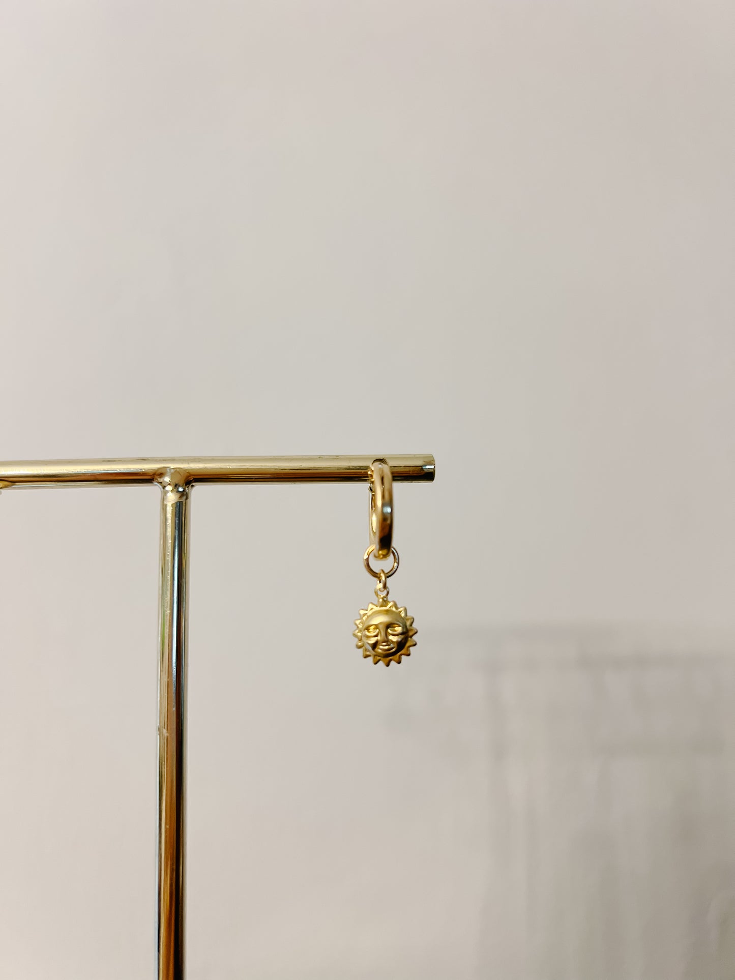 Gold Filled Sun Earring Charms