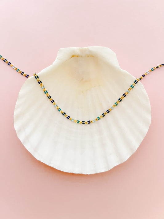 Ocean Blues Layering Necklace