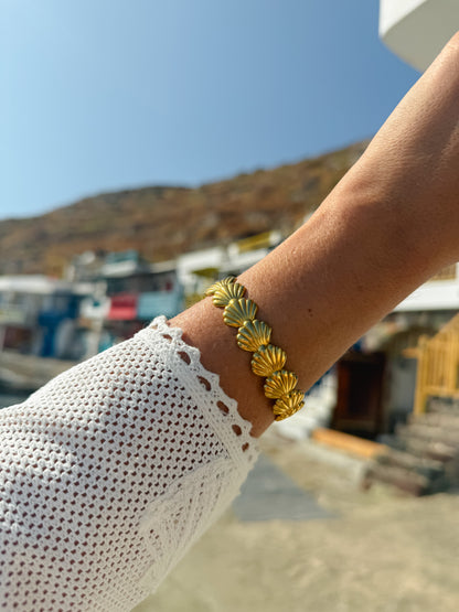 Seashell Cuff Bracelet