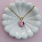 Pink Ceramic Shell Necklace