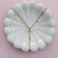 Pearl Lariat Necklace