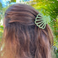 Matte Seashell Hair Claw Clips