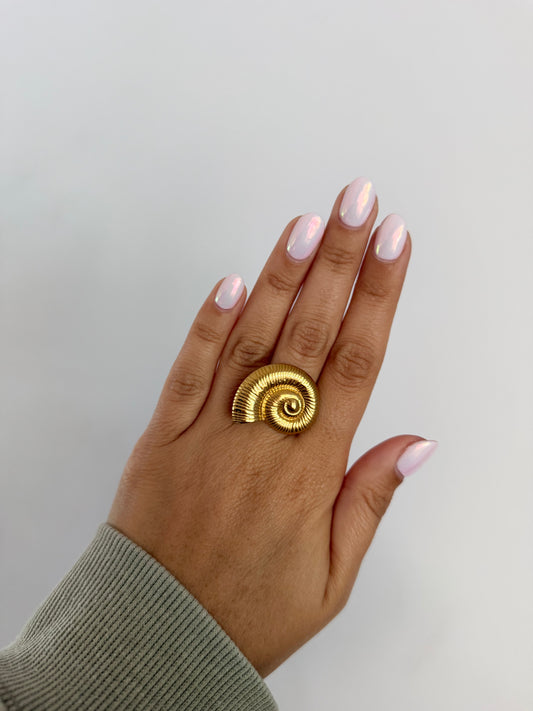 Nautilus Shell Ring