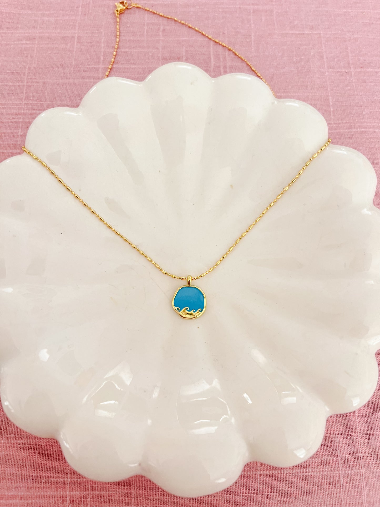 Blue Wave Necklace