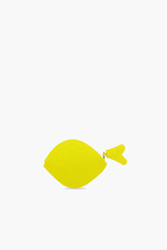 Yellow Fish Coin Pouch