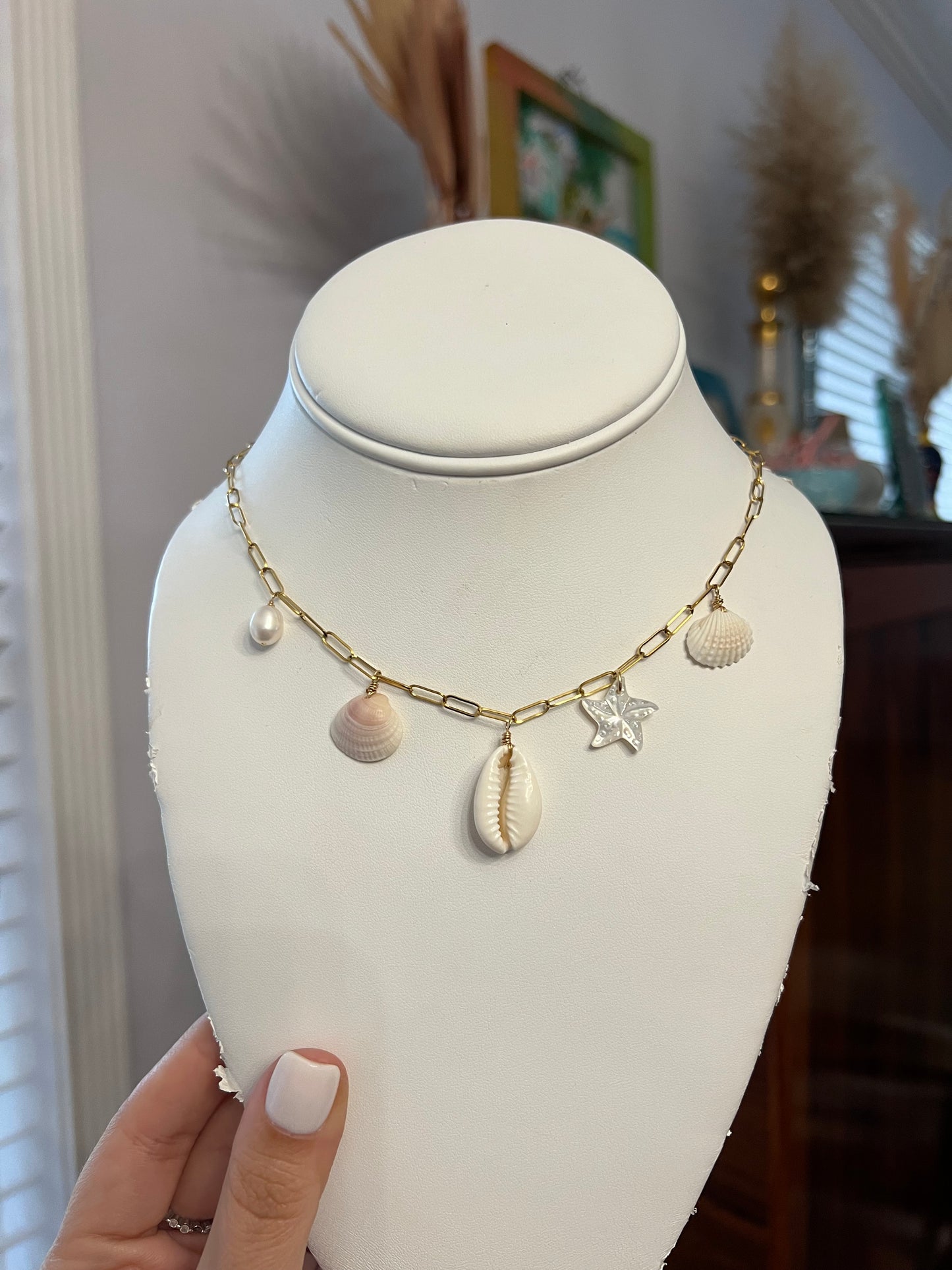 Seashell Charm Necklace for Shannon