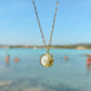 Mother of Pearl Sun Necklace