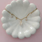 Alys Seashell Charm Necklace
