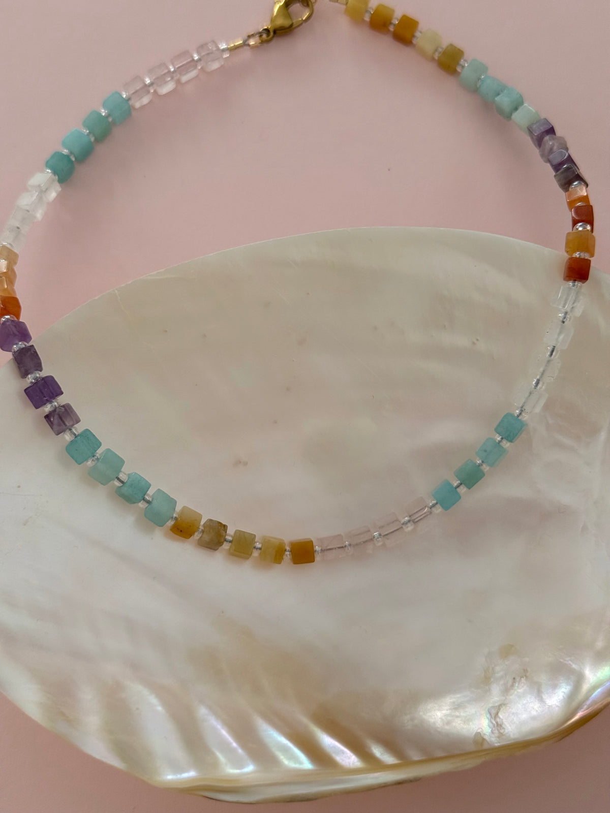 Autumn Tide Beaded Necklace
