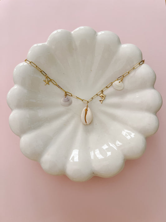 Destin Real Seashell Charm Necklace