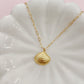 Gold Venus Shell Necklace