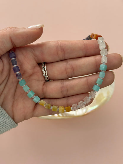 Autumn Tide Beaded Necklace